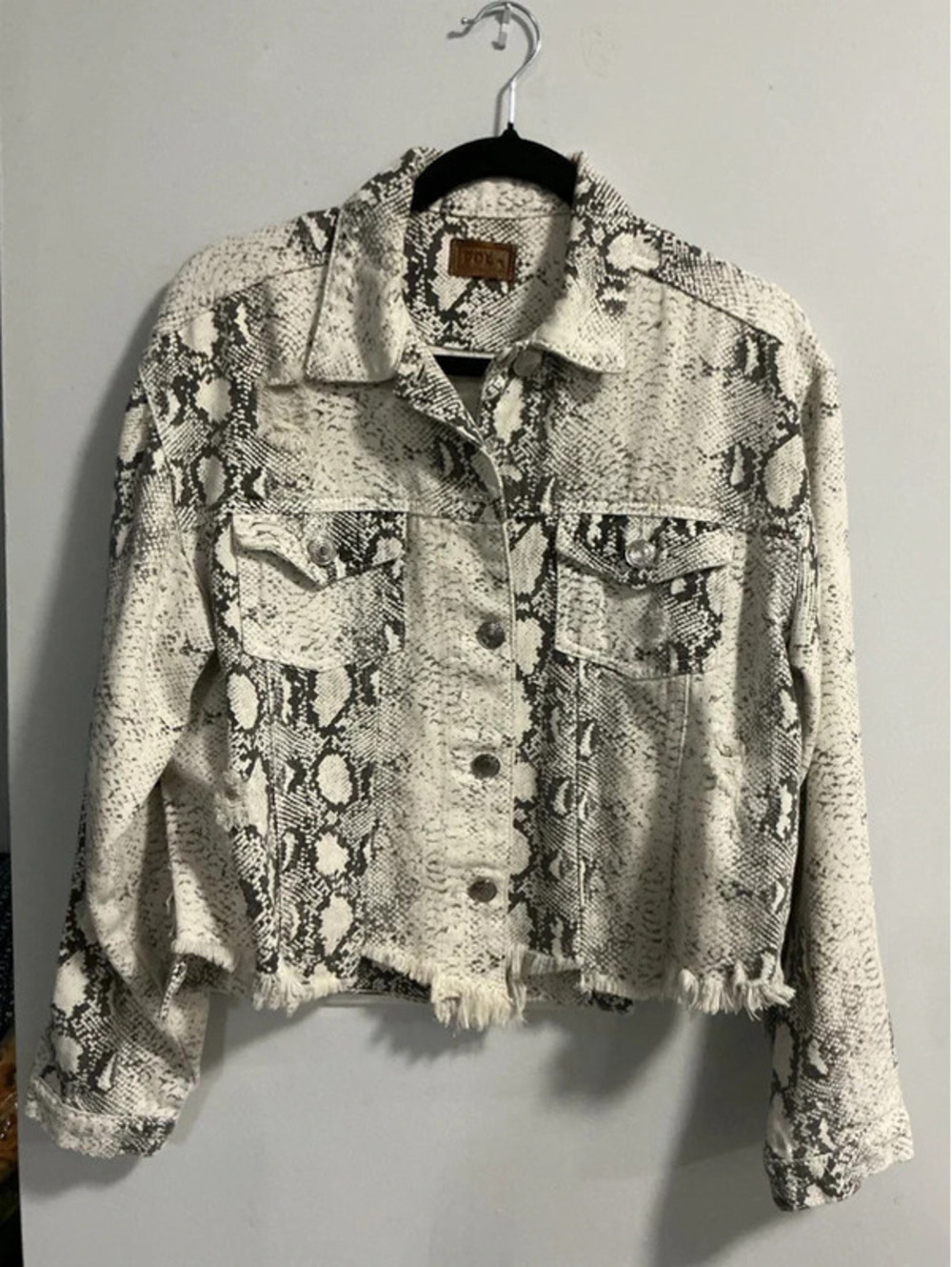 POL Size Small Medium Large Jean Jacket #343